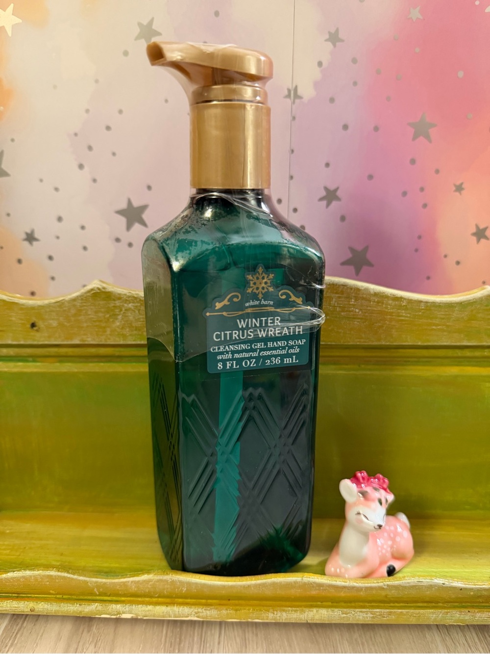 Bath & Body Works (White Barn): Winter Citrus Wreath Cleansing Gel Hand Soap